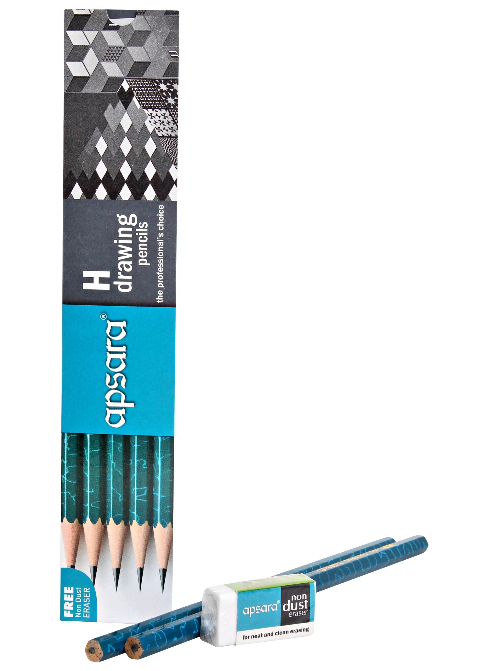 Apsara Drawing pencil H [SB01041274] Rs47.50 Online Stationery